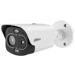 IP-Thermal-Bullet-Kamera, 4 MP, 3,5/4 mm, IP67, IK10, weiß