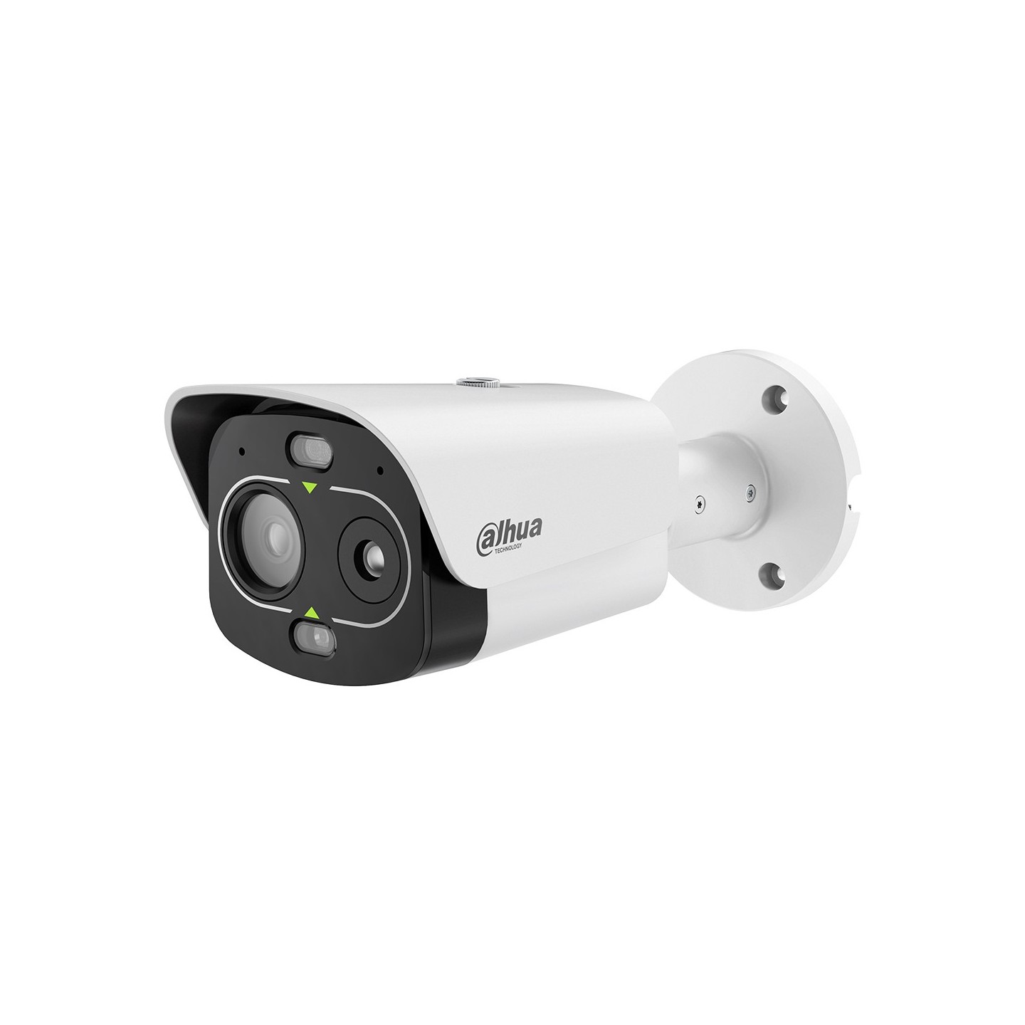 IP-Thermal-Bullet-Kamera, 4 MP, 3,5/4 mm, IP67, IK10, weiß