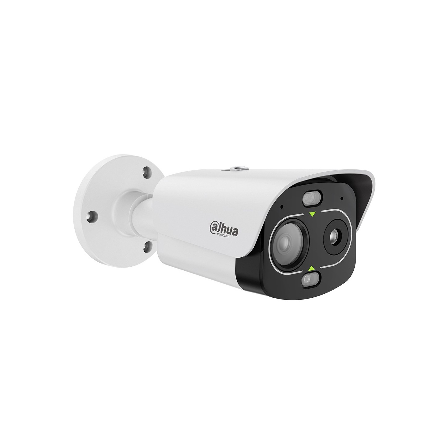 IP-Thermal-Bullet-Kamera, 4 MP, 3,5/4 mm, IP67, IK10, weiß