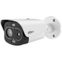 IP-Thermal-Bullet-Kamera, 4 MP, 10/12 mm, IR 50 m, IP67, IK10, weiß