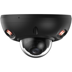 IP-Dome-Kamera, 4 MP, 2,8 mm, IR 30m, IP67, IK10, schwarz