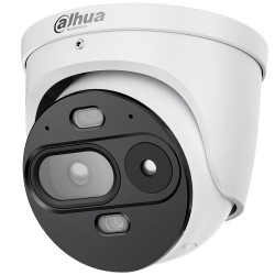 IP-Thermal-Eyeball-Kamera, 4 MP, 2,6/2,8 mm, IR 30 m, IP67, Anti-Korrosion, weiß