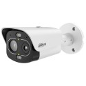IP-Thermal-Bullet-Kamera, 4 MP, 3,5/4 mm, IR 30 m, IP67, IK10, Anti-Korrosion, weiß