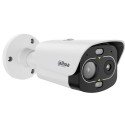 IP-Thermal-Bullet-Kamera, 4 MP, 3,5/4 mm, IR 30 m, IP67, IK10, Anti-Korrosion, weiß