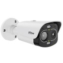IP-Thermal-Bullet-Kamera, 4 MP, 7/6 mm, IR 50 m, IP67, IK10, Anti-Korrosion, weiß