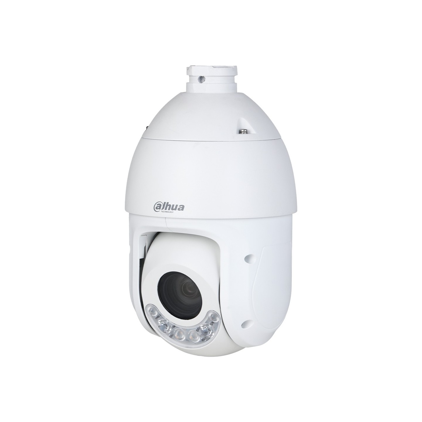 IP-PTZ-Dome-Kamera, 8 MP, 5 - 125 mm, IR 100 m, IP67, weiß