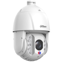 IP-PTZ-Dome-Kamera, 2 MP, 4,8 - 154 mm, IR 250 m, IP67, IK10, weiß