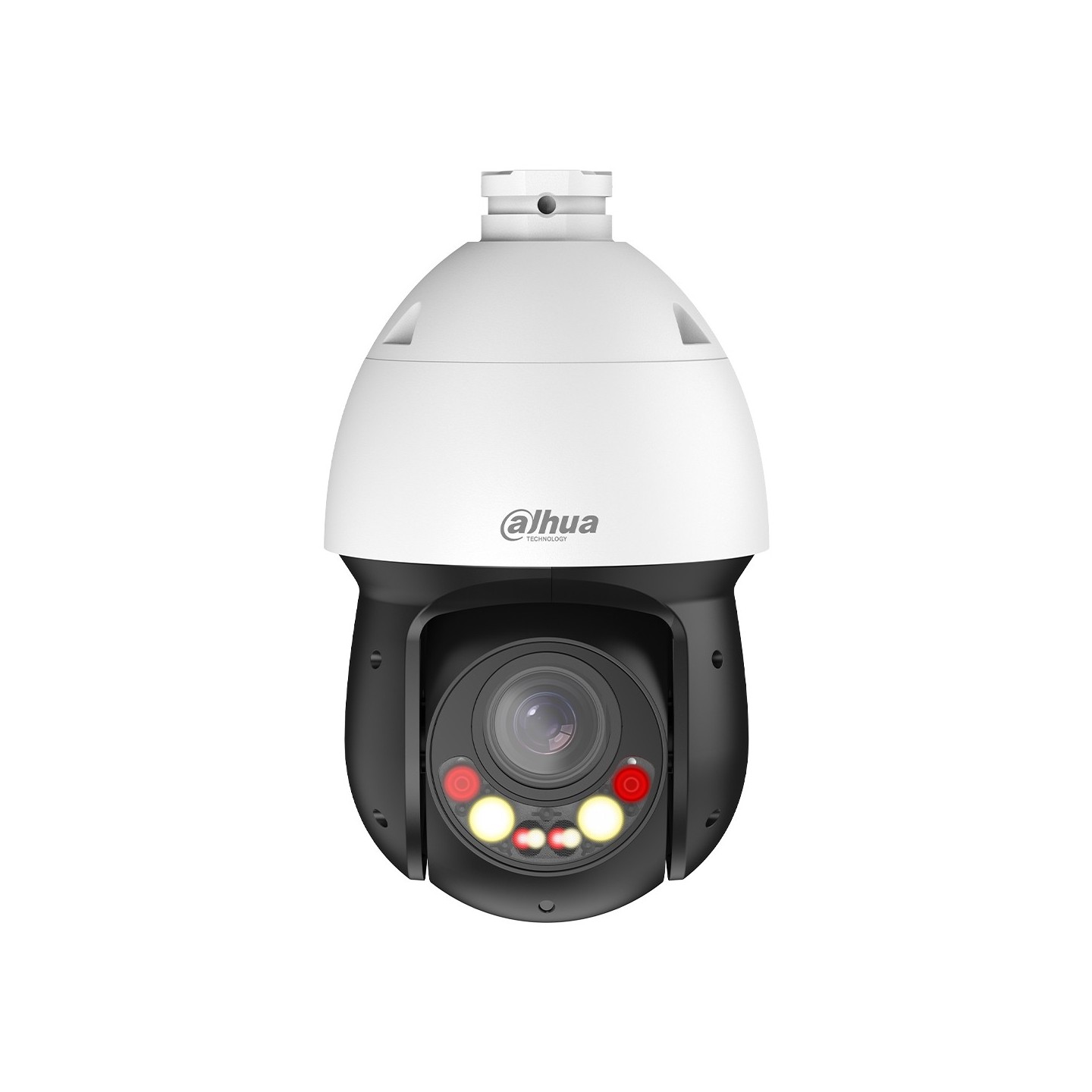IP-PTZ-Dome-Kamera, 2 MP, 4,8 - 120 mm, IR 100 m, IP67, weiß
