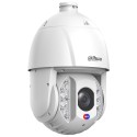 IP-PTZ-Dome-Kamera, 4 MP, 5 - 125 mm, IR 250 m, IP67, IK10, weiß