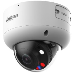 IP-Dome-Kamera, 4 MP, 2,7 - 13,5 mm, IR 50 m, IP67, IK10, weiß