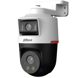 IP-Dual-Lens-PT-Dome-Kamera, 2x 2 MP, 2x 3,6 mm, IP66, weiß
