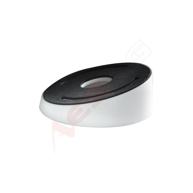 Connection box - For dome cameras - Suitable for outdoor use - Mounting on pitched roof - White color - Cable pin HikVision -