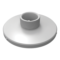 Dachauflage - Geeignet für motorisierte Domos - Hergestellt aus Aluminium - 37 (H) x 133 (Ø) mm - Kabelstift DAHUA - Artmar Elec