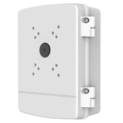 Anschlussbox - Für motorisierte Domekameras - Für den Außenbereich geeignet IP66 - Decken- oder Wandinstallation - Weiße Farbe -