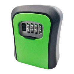 Key safe, green, combination lock