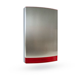 JABLOTRON 100 - Housing cover outdoor siren, steel, LED red