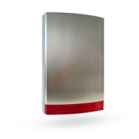 JABLOTRON 100 - Housing cover outdoor siren, steel, LED red