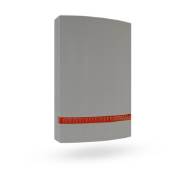 JABLOTRON 100 - Gehäusedeckel Aussensirene, Kunststoff, Grau, LED Rot