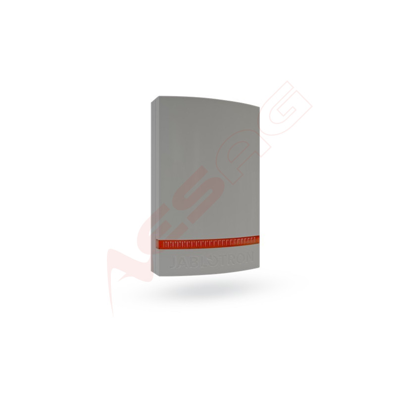 JABLOTRON 100 - Gehäusedeckel Aussensirene, Kunststoff, Grau, LED Rot