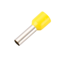 Hohle Aderendhülsen zum Crimpen - Für elektrische Kabel - Leiterquerschnitt 6mm² / AWG 10 - Gelb - 50 Einheiten - CON-E6012-FERR