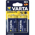 VARTA | Alkaline Mono D, 1,5V, 15800 mAh, Longlife, 2er Pack