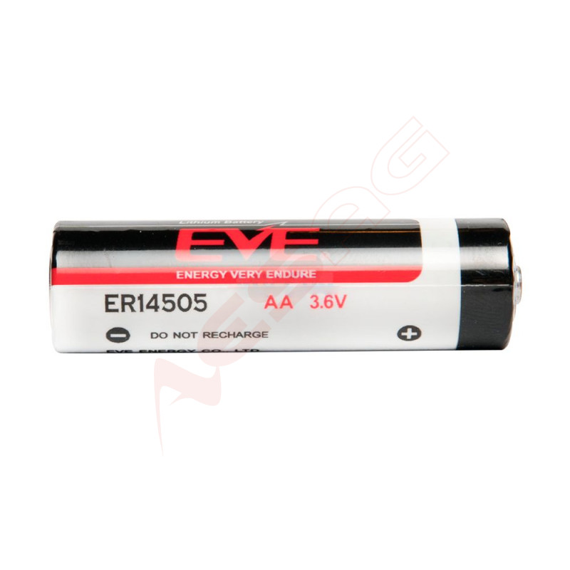 ABUS FU2992 Batterie Lithium AA, 3.6V, Ersatzbatterie für Funk-Bewegungsmelder
