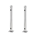 Light barrier bracket/post, stainless steel 50cm