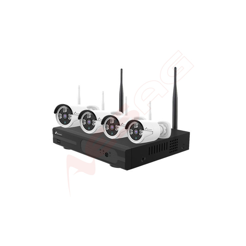 NIVIAN - Video surveillance complete set 8-channel, 4 cameras
