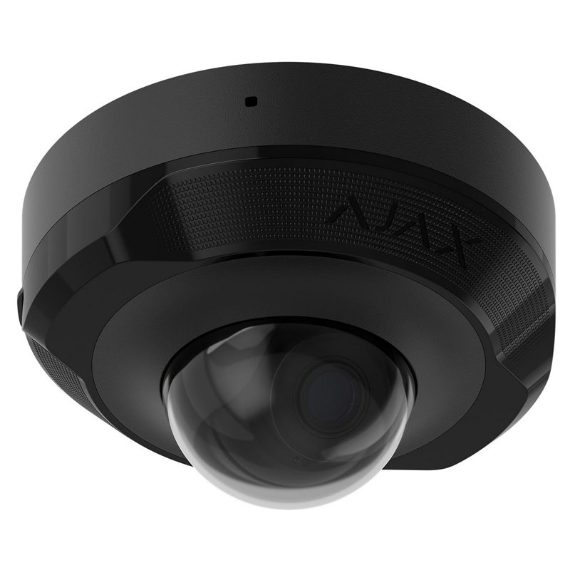 AJAX - Mini-Dome IP Kamera, 5 MPx, 2.8mm, 110°, Schwarz