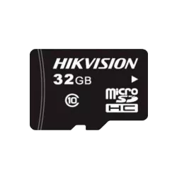 Hikvision memory card - Capacity 32 GB - Class 10 | Write speed 25MB/s - exFAT - Specially designed for video surveillance and