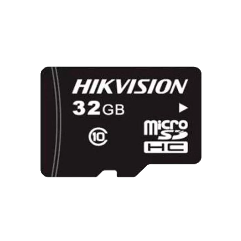 Hikvision memory card - Capacity 32 GB - Class 10 | Write speed 25MB/s - exFAT - Specially designed for video surveillance and