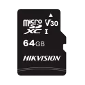 Hikvision Speicherkarte - Kapazität 64 GB - Klasse 10 | Schreibgeschwindigkeit 40MB/s - ExFAT-Format - Speziell für Videoüberwac