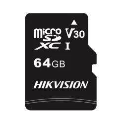 Hikvision Speicherkarte - Kapazität 64 GB - Klasse 10 | Schreibgeschwindigkeit 40MB/s - ExFAT-Format - Speziell für Videoüberwac