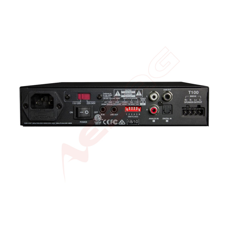 Soundvision TruAudio 2-Kanal Verstärker, 4-8ohm, 100-150W