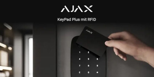 AJAX alarm system - KeyPad Plus with RFID access control