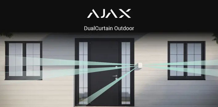 AJAX System - DualCurtain Outdoor