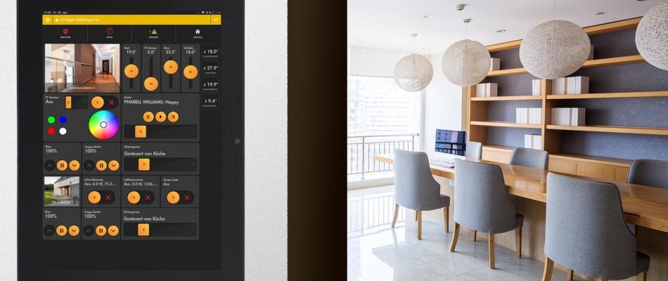 The LUPUS 10 inch smart home display – the control center for your home
