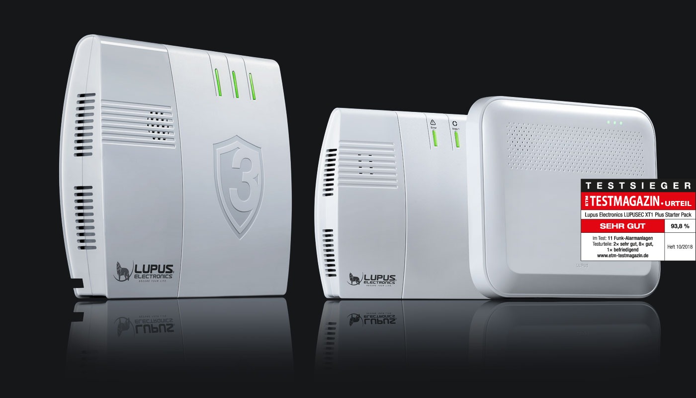 Smarte Alarmanlage Alexa kompatibel – Lupus XT1, XT2 Plus und XT4 im Überblick